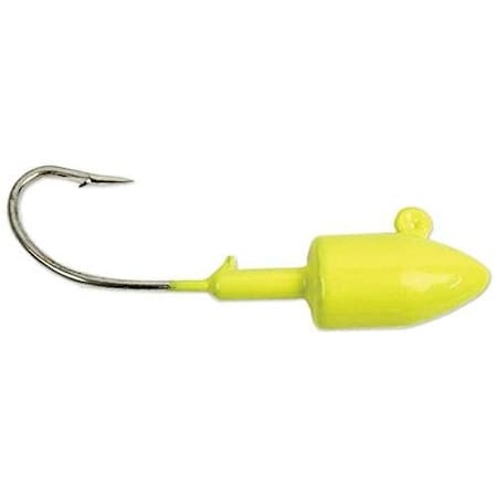 Got-Cha Deep Lead Head, 3 Oz, 80 Hook, Chartreuse, 2PK SS30CH-2